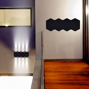 Applique murale LED extérieure en alliage d'aluminium, étanche, blanc chaud 3500K, angle de faisceau 20 degrés, lumière de jardin murale, garantie 10 ans - Product Image 4