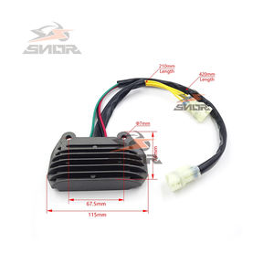 SNOR haute qualité <span class=keywords><strong>moto</strong></span> 12v régulateur <span class=keywords><strong>de</strong></span> <span class=keywords><strong>tension</strong></span> redresseur pour Ktm Exc Excf Xcw Xcfw Atv régulateur <span class=keywords><strong>de</strong></span> <span class=keywords><strong>tension</strong></span> - Product Image 2