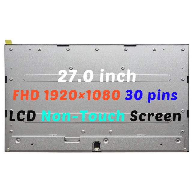 27" IPS LED LCD Non-Touch Screen Display FHD 19201080 for MV270FHM-N42 Laptop Replacement Wide Screen New 30 Pins