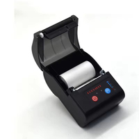 Printer Label Termal Mini Portabel BT untuk Ponsel, Printer Struk Mobile, Printer Faktur, Printer Label Praktis