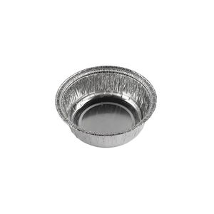 Moules à cupcakes et muffins jetables en aluminium PET de qualité alimentaire, avec couvercles, en feuille d'aluminium argentée, pour la cuisson de puddings, crèmes brûlées et œufs. - Product Image 2