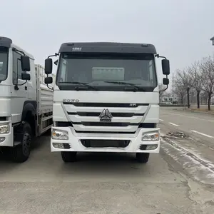 Kullanılan HOWO DAMPERLİ KAMYON 10 wheeler ikinci el Sinotruk HOWO 6x4 8x4 371hp kullanılan damperli damperli kamyonlar ağır kamyon