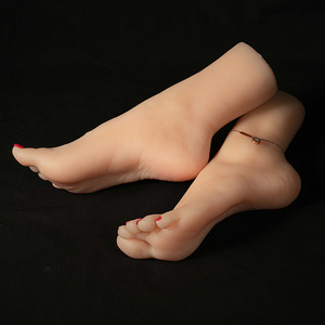Mode Pieds Modèle Affichage Chaussures Chaussettes Réaliste Femmes Pied Manucure L'enseignement <span class=keywords><strong>Sexy</strong></span> Réaliste Silicone Souple Mannequin Femme Pied - Product Image 3