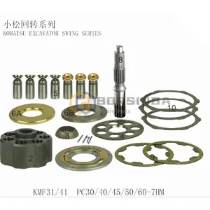 Piezas de <span class=keywords><strong>Motor</strong></span> de Giro para Miniexcavadora Nuevas (Acero/Cobre) para PC60-<span class=keywords><strong>7</strong></span> <span class=keywords><strong>PC40</strong></span> KMF30 KMF31 KMF41 KMF40 - Product Image 6