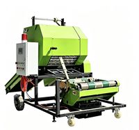 Machine d'emballage et d'enrubannage de silage de maïs à haut rendement