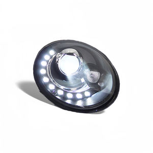 Faro Delantero LED para VW Beetle 1998-2012, Faro Delantero LED para Beetle con DRL, Lámpara de Cabeza HID Marca <span class=keywords><strong>Sonar</strong></span> con Haz Bi-Xenón y Accesorios - Product Image 1