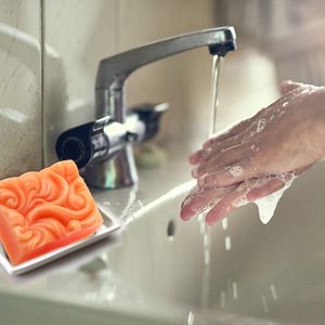 Fabbrica 4 cavità di qualità calda personalizzata 3d mare oceano onda quadrata rettangolare stampi per sapone per dolci <span class=keywords><strong>stampo</strong></span> per sapone in silicone fatto a mano con logo - Product Image 4