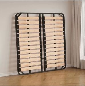 Складная доска для кровати, армированная стальная деревянная рама, твердая деревянная татами, бесшумная опорная мебель для спальни, гостиной - Product Image 5