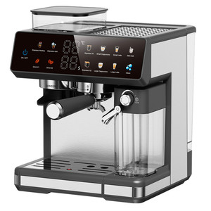 Macchina da Caffè <span class=keywords><strong>Espresso</strong></span> 3 in 1: Macinatura, Caffè Caldo, Caffè Freddo, Cappuccino, Latte, <span class=keywords><strong>Espresso</strong></span> Manuale, Monta Latte e Pulizia - Product Image 1