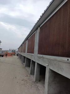 Nuova attrezzatura ondulata di raffreddamento evaporativa della carta del cuscinetto di raffreddamento della cellulosa per la zootecnia - Product Image 3