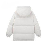 2025 hiver hommes et femmes décontracté mode bouffant manteau chaud à capuche canard doudoune pour les amoureux