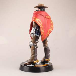 Figurine d'action <span class=keywords><strong>Cole</strong></span> Cassidy de Overwatch, modèle en PVC, figurine Overwatch, décoration de chambre - Product Image 5