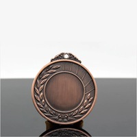 Médaille en métal or argent bronze avec ruban MH-MJ0406