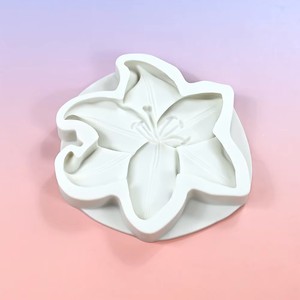 Molde de Silicona con Forma de Flor de Lirio para Fondant, Pasta de Goma, Chocolate, Decoración de Pasteles, Repostería - Product Image 5