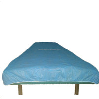 Draps de lit élastiques jetables blanc, style chinois, pour Table de Massage, chaise faciale, pour Spa
