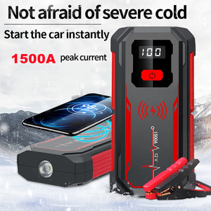 1500A Wireless Charging 20000mAh Portable Car &amp; Motorcycle Emergency Jump Starter <strong>Booster</strong> with LED Lighting and Digital Screen - Product Image 4