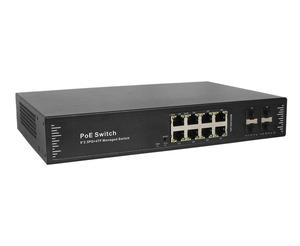 Switch PoE géré 2.5G avec 8 ports 10/100/1000/2500M + 4 ports SFP+ 1/10G pour réseaux en fibre optique - Product Image 4