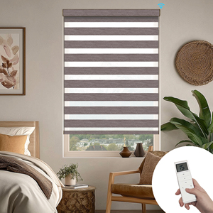 Persianas Zebra Motorizadas SAMADHI a Medida, Persianas Inteligentes para Ventanas con Control Remoto - Product Image 2
