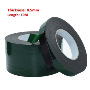 0.5mm Thick 10M Mobile Phone Repair Traceless LCD Curved Screen Dust Proof Durable Waterproof PE Foam Adhesive Tape Black - Product Image 4