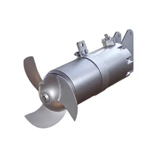 Sewage wastewater treatment variable diving submersible mixer