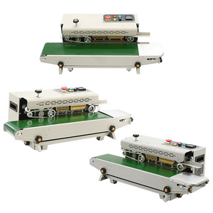 Small Mini Portable Continuous Semi Automatic Grain Coffee <b>Beans</b> Powder Filling <b>Heat</b> <b>Bag</b> Sealing Machine Seal Machine Sealing - Product Image 1