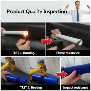 Tùy chỉnh bền thân thiện với môi nhựa kháng <span class=keywords><strong>PVC</strong></span> ép đùn cửa sổ hồ sơ với Glossy/Matt bề mặt - Product Image 5