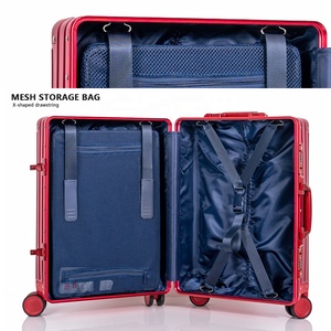 Cadre de <span class=keywords><strong>valise</strong></span> de voyage en alliage d'aluminium-magnésium Roue universelle portable en métal pur - Product Image 6