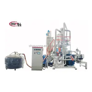 Liquid Nitrogen Plastic Grinder Plastic Crusher Machine