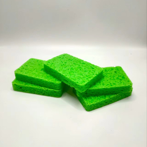 Fabrika Toptan Yüksek Kaliteli Sihirli Çift Taraflı Mutfak Bulaşık Süngeri Odun Hamuru Pamuklu Temizlik Bezi - Product Image 1