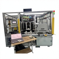 Lini Perakitan Setir Mobil Stune Semi-Otomatis 65KW 380V PLC/Motor/Kunci Torsi Terkontrol 120pcs/jam Kapasitas