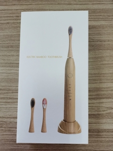 <span class=keywords><strong>Brosse</strong></span> à dents électrique <span class=keywords><strong>rechargeable</strong></span> en <span class=keywords><strong>bambou</strong></span> avec têtes de <span class=keywords><strong>brosse</strong></span> à dents en <span class=keywords><strong>bambou</strong></span> remplaçables - Product Image 6