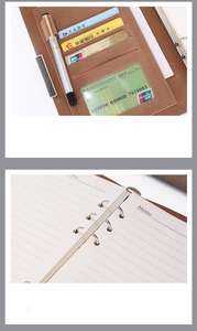 Cuaderno Personalizable A5 de Hojas Sueltas para Negocios con Textura Mate Delicada y Cubierta de Piel de Oveja para Imprimir Logotipos - Product Image 5