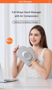 Kabelloses Elektrisches Handmassagegerät mit Wärme und Kompression Tragbares Handförmiges Massagegerät für Handflächen- und Fingermassage - Product Image 4