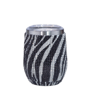 Gobelet de voyage en acier inoxydable de 12 oz avec paille pour café, thé, bureau et voyage - Product Image 5