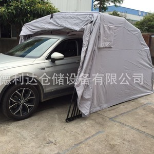 Delida Car Canopy 2x3m Zinc Plated Cloth Outdoor Mobile Folding Parking Awning For Vehicle Cover - Product Image 1