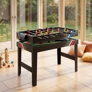 Mesa Multijuegos de Alta Calidad con Nuevo Diseño: Futbolín, Air Hockey, <span class=keywords><strong>Billar</strong></span> y Tenis de Mesa para Sala de Juegos en Casa - Product Image 6