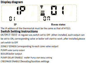 HY521RF <span class=keywords><strong>Thermostat</strong></span> de boîte de commande centrale <span class=keywords><strong>sans</strong></span> <span class=keywords><strong>fil</strong></span> = peut connecter 8 photos <span class=keywords><strong>thermostat</strong></span> intelligent wifi et 8 photos chauffage électrique réel - Product Image 5