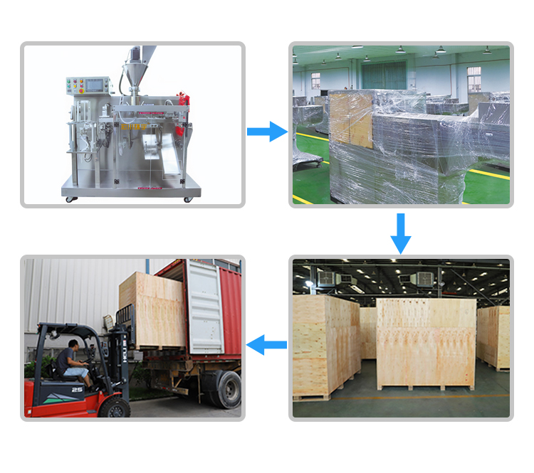 Full automatic spice pepper curry chili stand up zip lock bag doypack pouch powder packing machine - Horizontal Packing Machine - 18