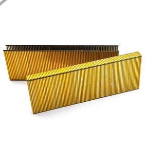 भारी शुल्क 16 श्रृंखला यू-टाइप स्टील स्टेपल पीले जस्ता ने फर्नीचर विधानसभा के लिए चिकनी के साथ - Product Image 1