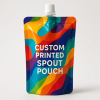 Pochettes souples personnalisées en PE recyclable avec bec verseur pour sauces, gelées et snacks – Emballage liquide compressible