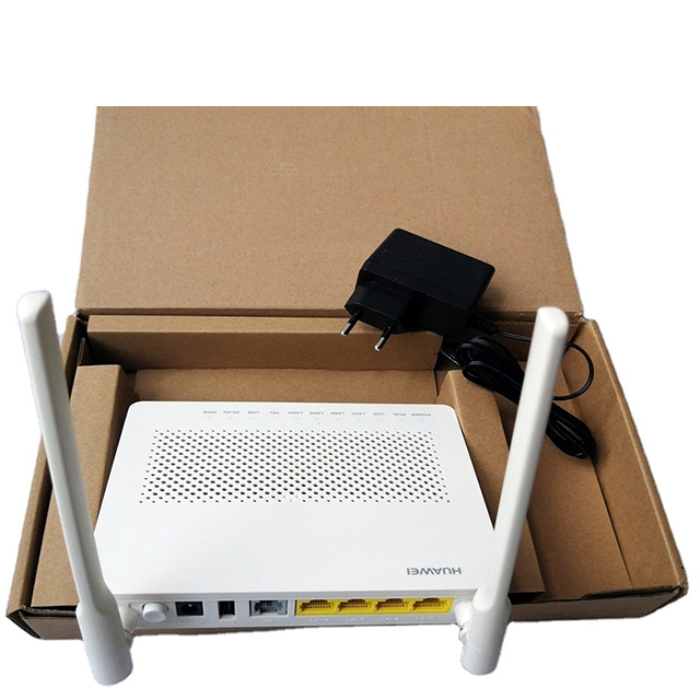 FTTH wifi gpon ont modem English firmware Echolife Eg8141a5 1ge+3fe+1pot+1usb +wifi 5dBi Antenna xpon ont for huawei
