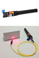 Stylo à fibre optique, pointeur laser rouge, test de fibre