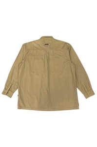 Men's Retro Spring Satin Breathable Eco-Friendly Embroidered Workwear Shirt Short-Sleeved Button-Up Anti-Wrinkle Collar Casual - Product Image 3
