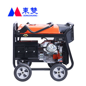 Dongshuang Durable <b>Gasoline</b> <b>Generator</b> 2/5/10KW Single Phase 220V 380V 50Hz Air-Cooled Engine Outdoor Household Construction Use - Product Image 3