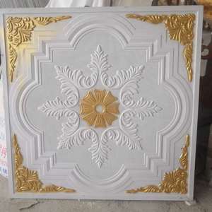 Tấm Trần Bằng Nhựa Pvc Được Làm Bằng Tay Tấm Thạch Cao Màu Khác Nhau Được Sử Dụng Với T Grid GRG Tiles - Product Image 6