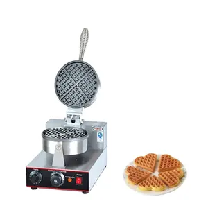 Professional Waffle Making Machine Single Pan Waffle Baking Equipment