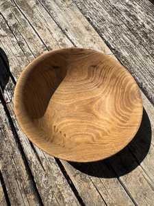 Bol en bois fait à la main, décoratif, de qualité supérieure, naturel et durable, parfait pour servir des fruits, des salades, des collations - Product Image 5