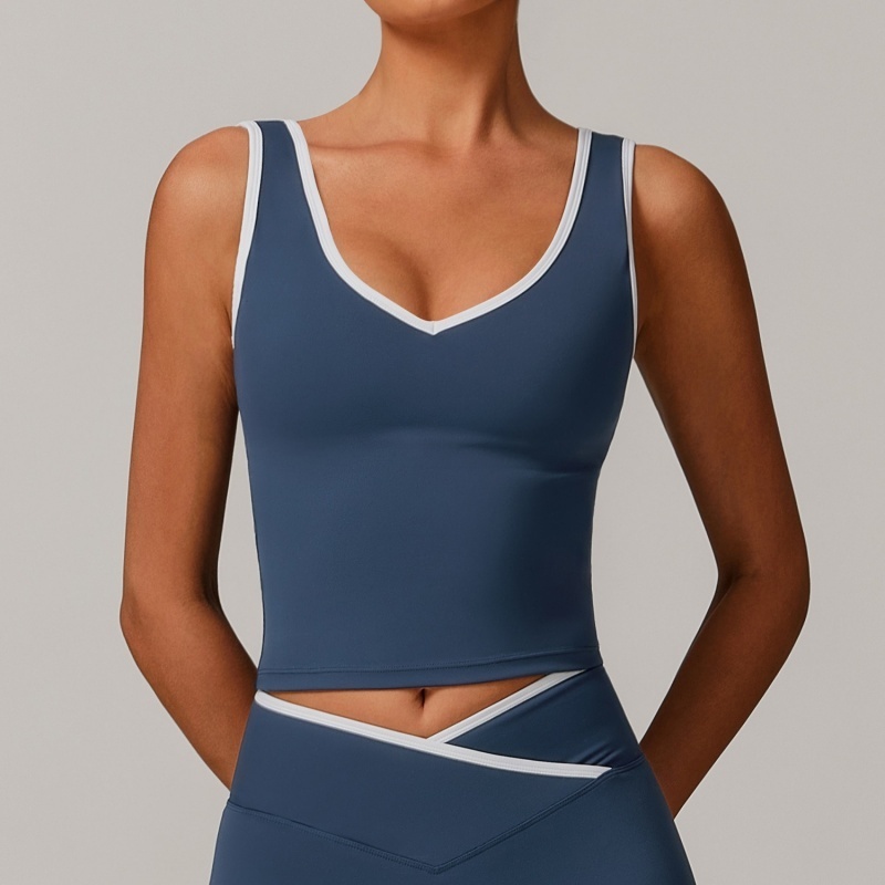 Top blu scuro
