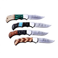 Couteau de cuisine UM STEEL en acier au carbone forgé à la main, manche en bois, style artisanal traditionnel, lame de 3 pouces, réglable, en cuir