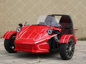 Voiture de sport à trois roues électrique <span class=keywords><strong>ZTR</strong></span> à vente chaude, batterie au lithium 72V120Ah, moteur 10kW, personnalisation d'usine - Product Image 6
